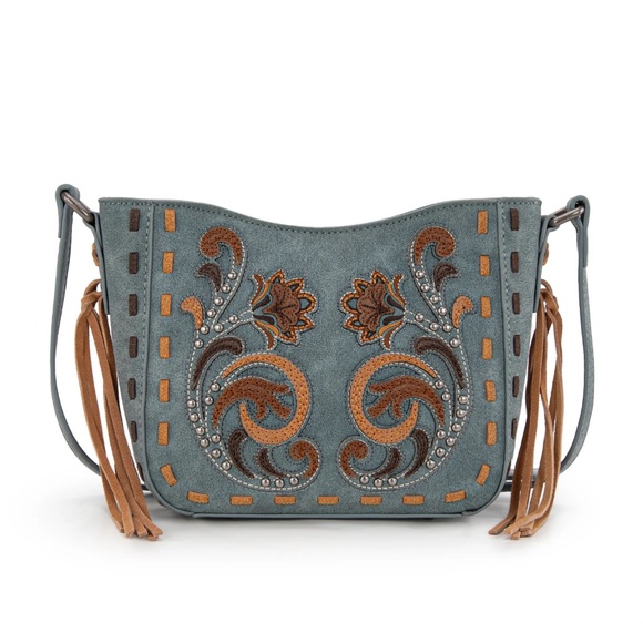 Montana West Embroidered Crossbody Jean - Picture 3 of 7